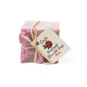 soap with rose